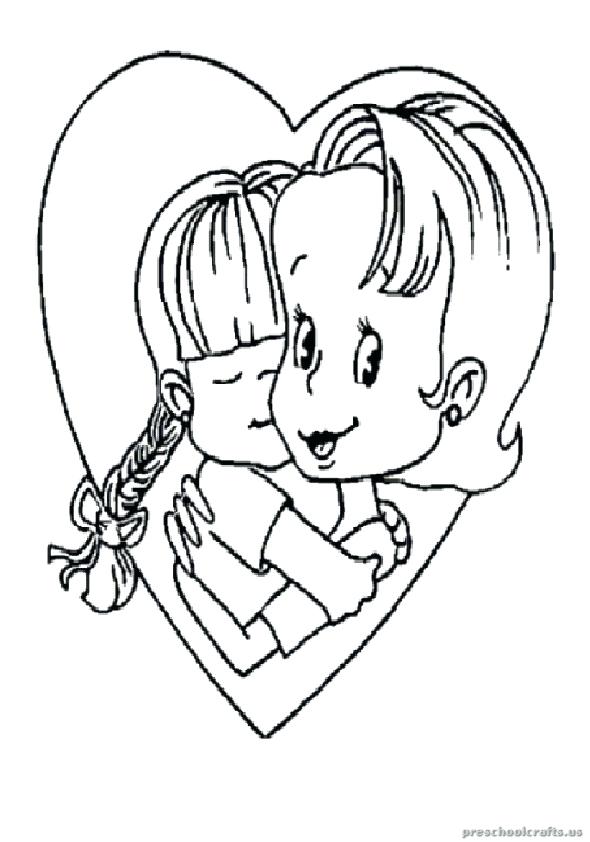 590x842 I Love Mom Coloring Page I Love U Mom Coloring Pages