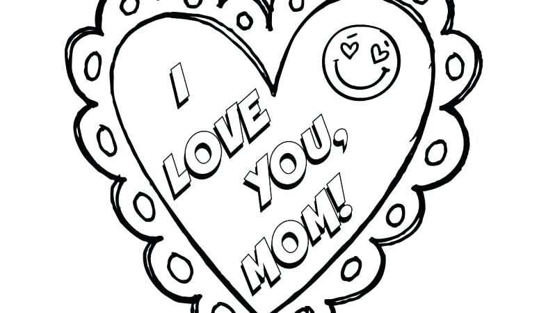 775x450 Mother Coloring Pages Printable I Love Mom Coloring Pages