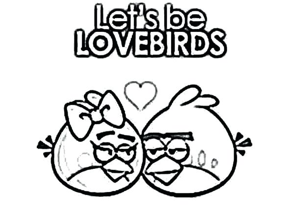 600x446 Angry Birds Falling In Love Coloring Pages Batch Coloring Angry