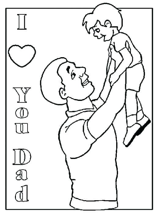 520x700 I Love My Daddy Coloring Pages I Love My Mom Coloring Pages I Love