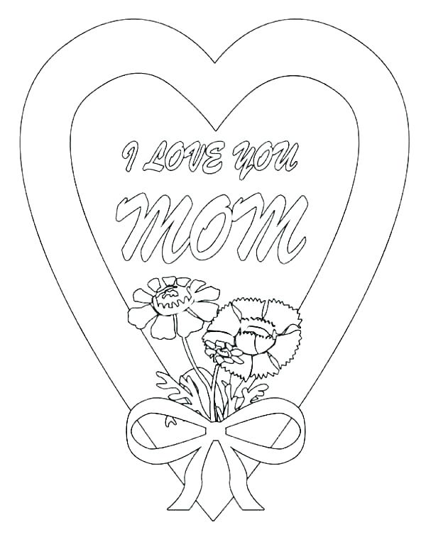 600x757 I Love My Mommy Coloring Pages I Love You Dad Coloring Pages I