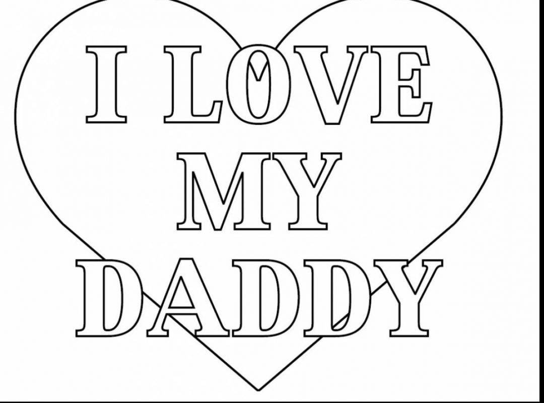 1080x800 I Love You Coloring Pages With Page Mom For Kids That Say And Dad