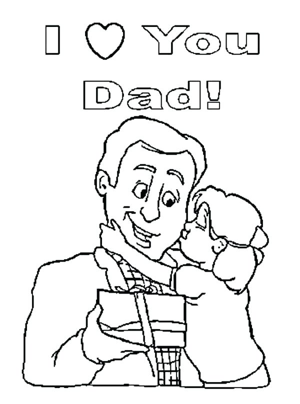 600x809 I Love You Daddy Coloring Pages Best Dad I Love You Coloring Pages