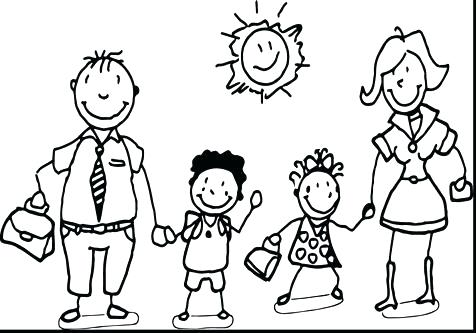 476x333 Coloring Pages Family Lds Coloring Pages I Love My Family