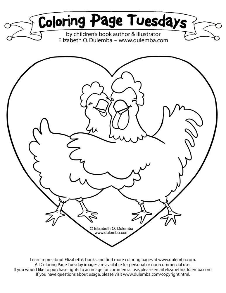 773x1000 Coloring Page Tuesday