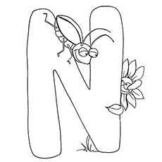 230x230 Top Free Printable Letter N Coloring Pages Online
