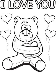 242x310 I Love My Teacher Coloring Pages