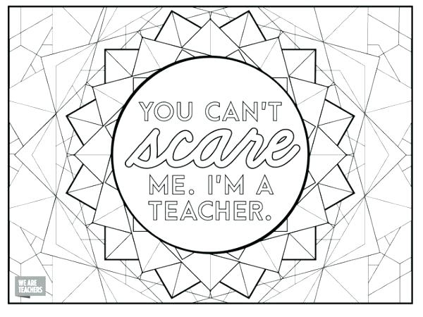 600x450 Teacher Appreciation Coloring Pages Teacher Coloring Pages Because