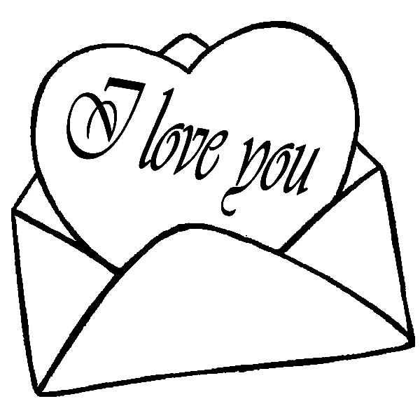 600x600 Sending My Heart To You I Love You Coloring Pages Batch Coloring