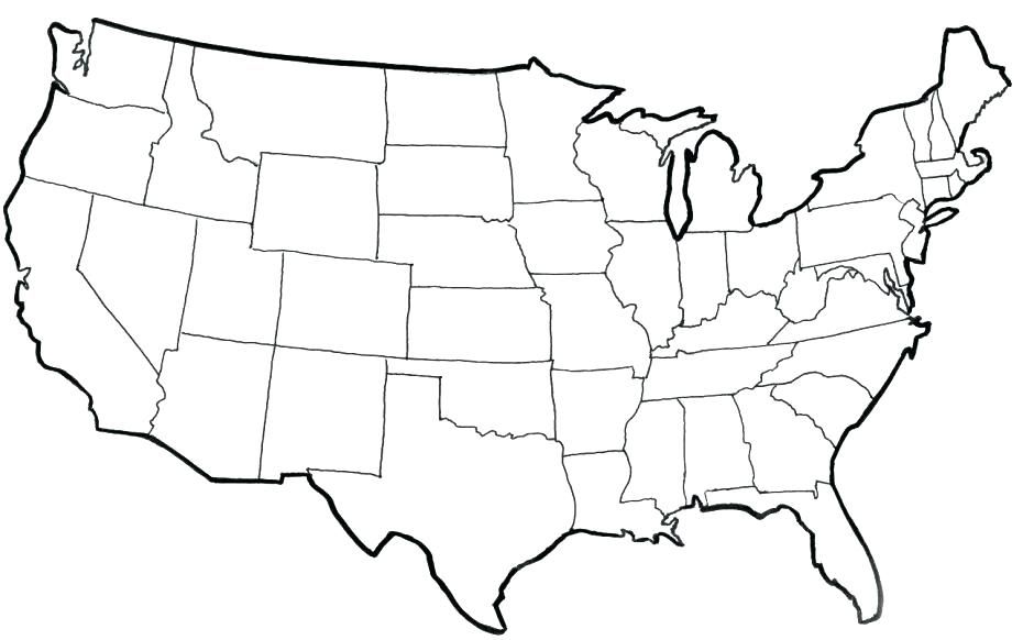 940x582 Lifetime Map Of Usa Coloring Page I Love Usa Coloring Pages