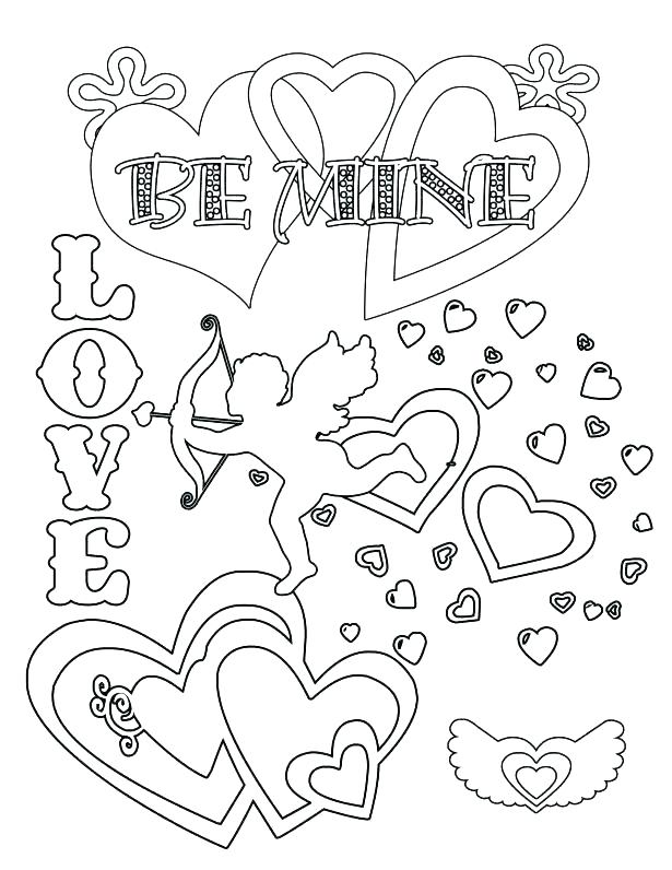 615x796 Love You Coloring Pages Coloring Pages Flowers And Hearts I Love