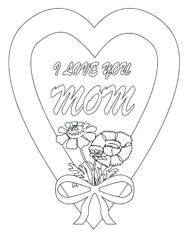 600x757 I Love You Coloring Page I Love You Coloring Pages Coloring Sheets