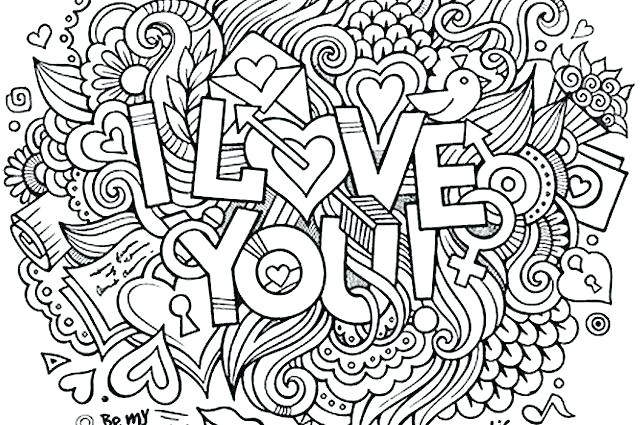 640x425 Love Color Pages Love Coloring Pages Love Coloring Pages