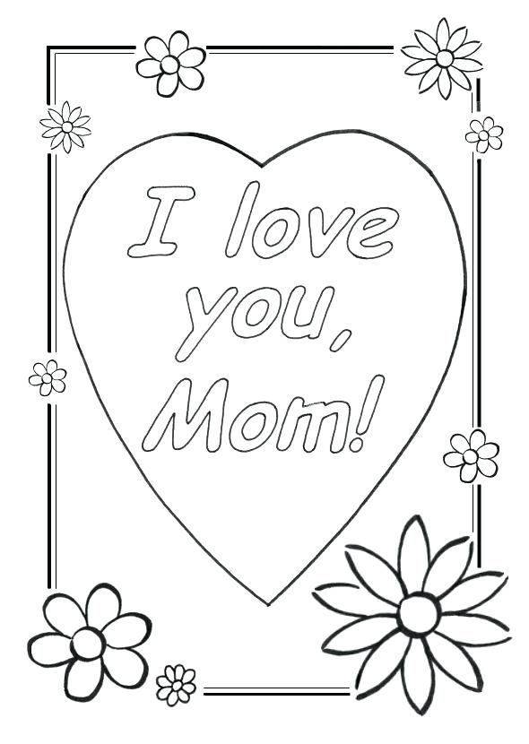 590x830 Cool Coloring Sheets Love You Mom Coloring Pages Cool Christian I