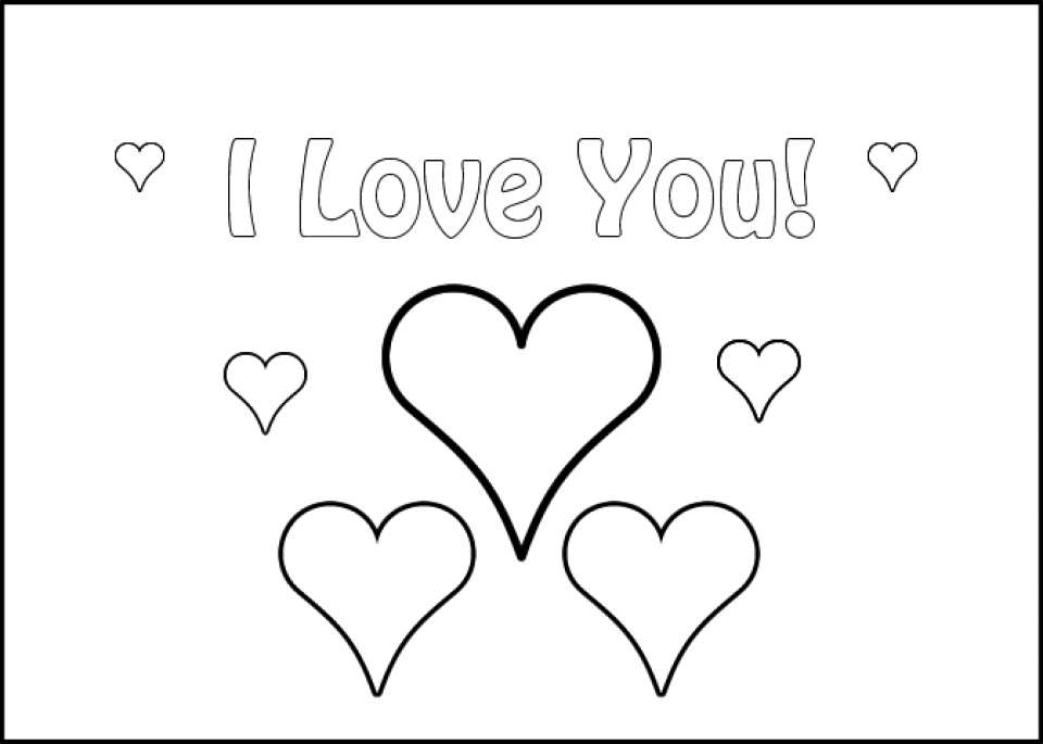 960x685 Get This I Love You Coloring Pages Printable For Kids !