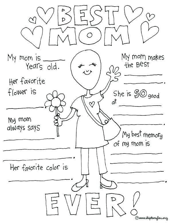 600x777 I Love You Mommy Coloring Pages I Love You Mom Coloring Pages