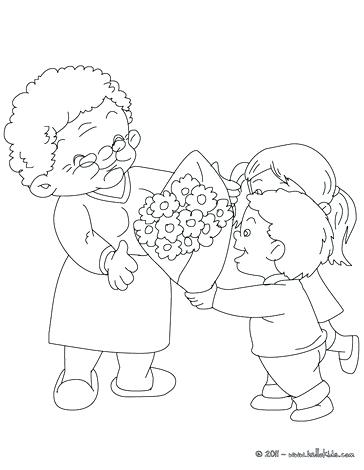 364x470 I Love You Nana Coloring Pages Grandma Elegant Grandparents Day