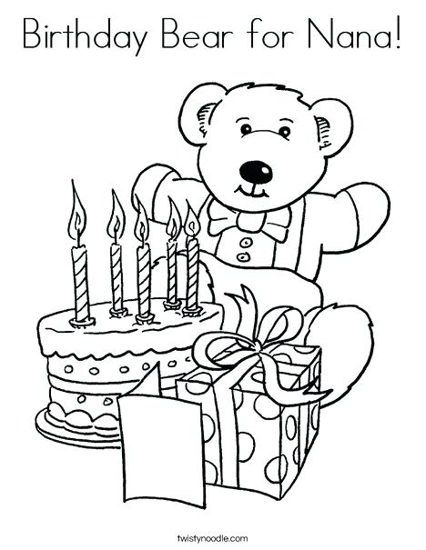 468x605 Happy Birthday Nana Coloring Pages Coloring Pages Flowers Spring
