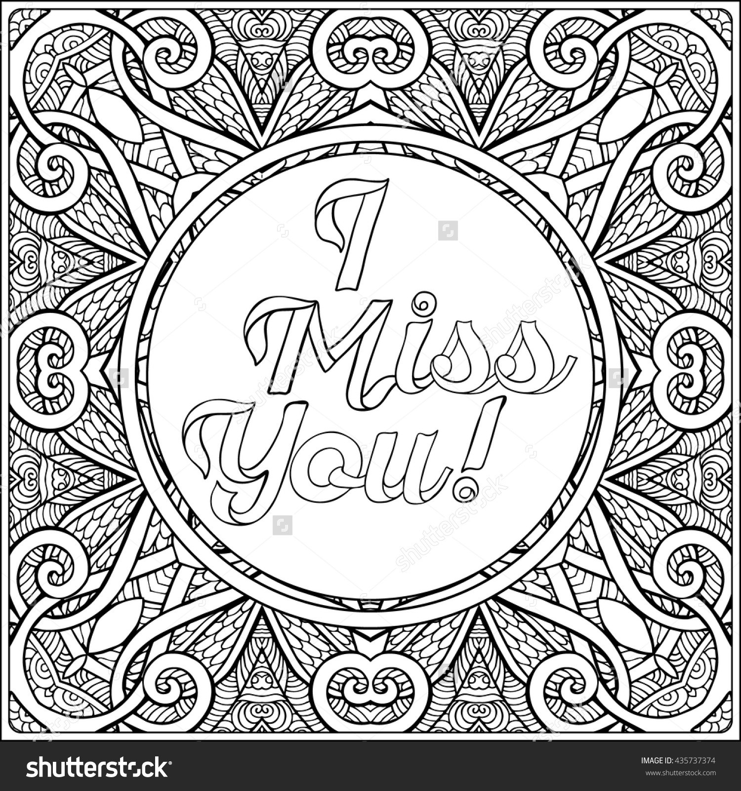 1500x1600 I Miss You Coloring Pages To Print P Fathers Day Free