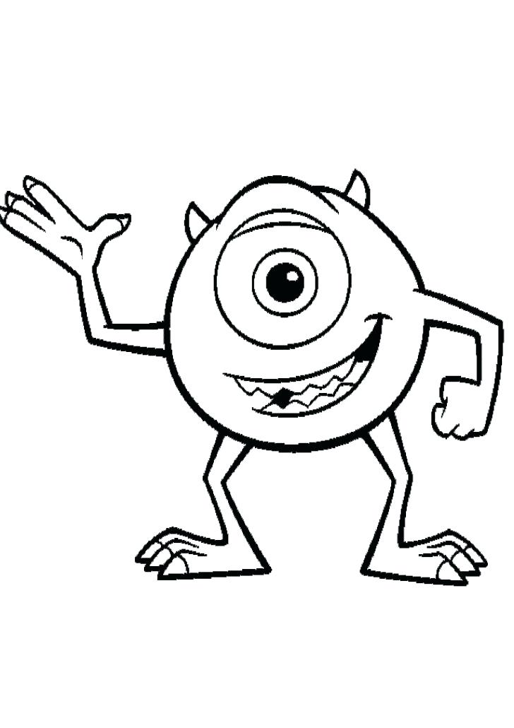 728x1030 Eye Coloring Pages