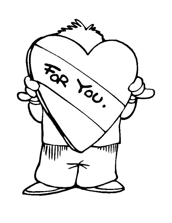 600x777 Boy Covering His Face With Love I Miss You Coloring Pages Batch