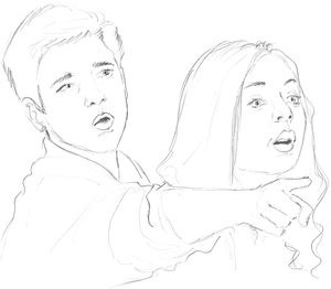 300x262 Icarly Coloring Pages Coloringpagehub