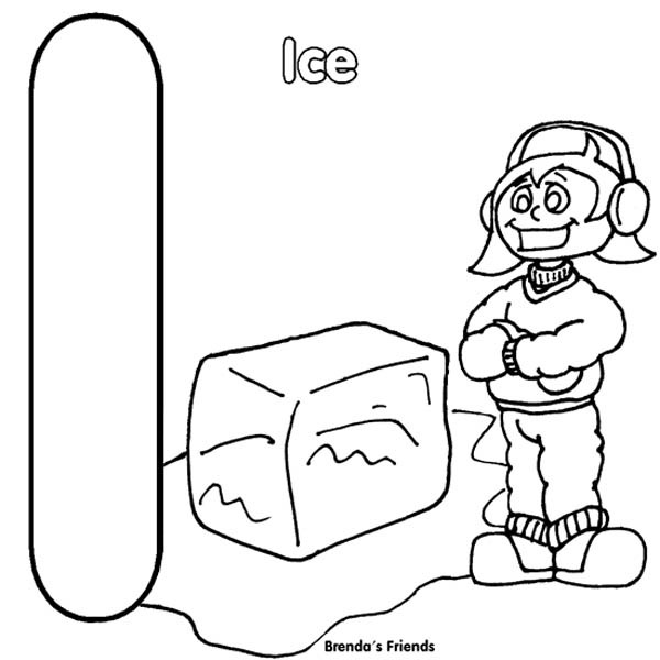 600x600 Letter I Is For Ice Coloring Page Best Place To Color