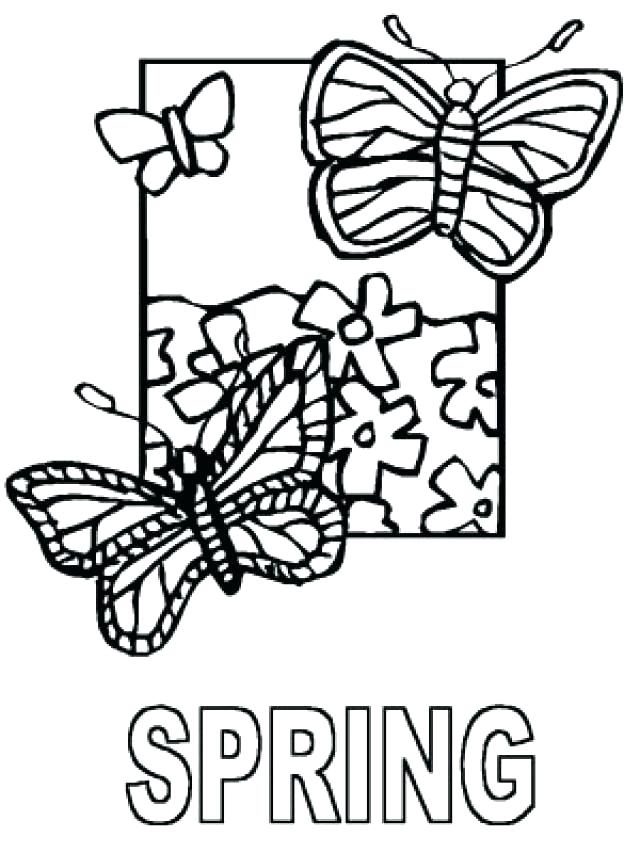 640x853 Printable Spring Coloring Pages Free Printable Coloring Pages