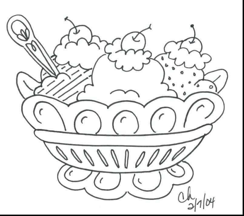 805x715 Minion Ice Cream Coloring Pages As Well As Printable Ice Cream
