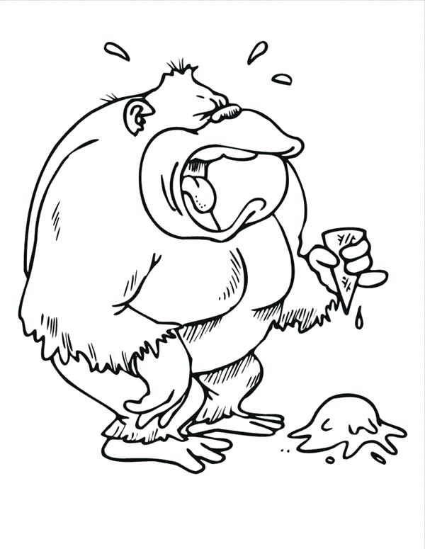 600x775 Ice Cream Color Page Ice Cream Scoop Coloring Pages