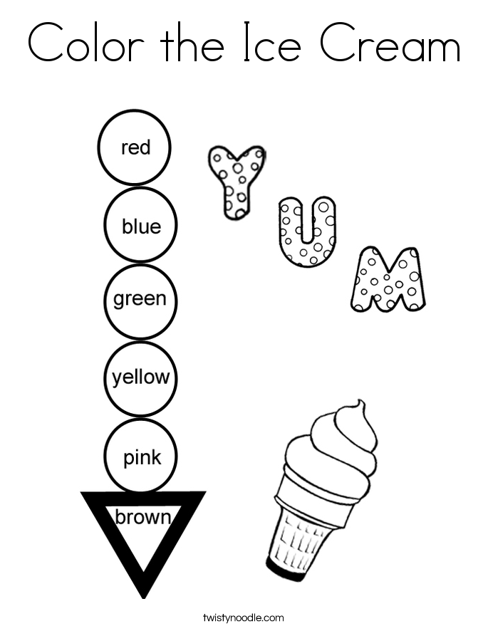 685x886 Ice Cream Coloring Pages