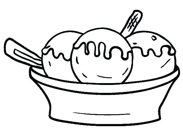 600x419 Ice Cream Coloring Pictures Ice Cream Coloring Pages Together