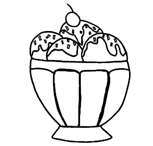 600x570 Coloring Popsicle Coloring Page