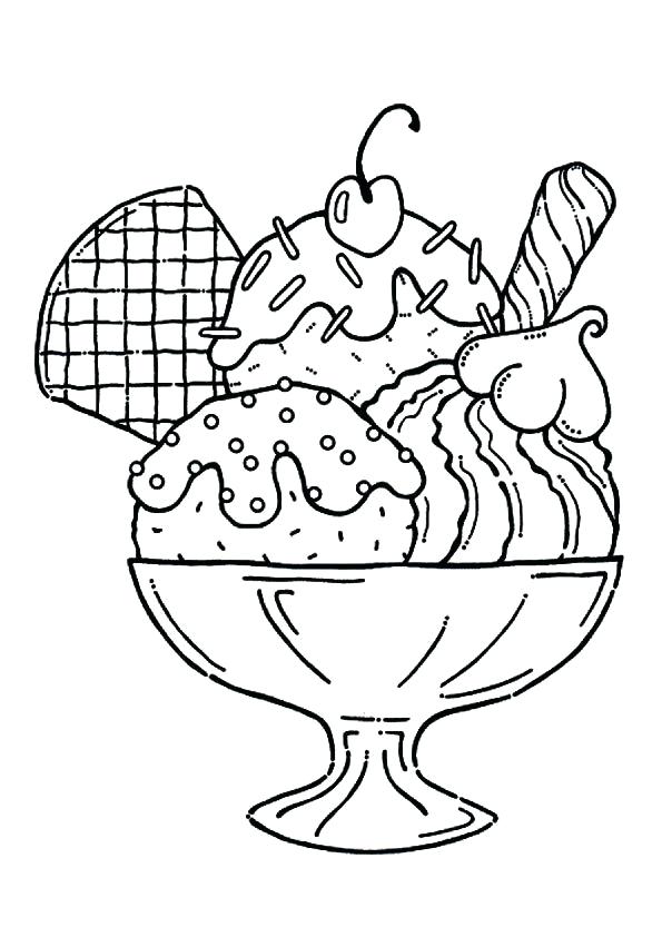595x842 Ice Cream Coloring Pages Ice Cream Coloring Pages Cartoon Ice