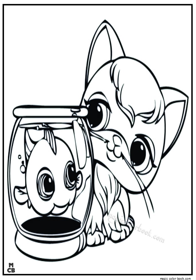 685x975 Littlest Petshop Coloring Pages Free Online