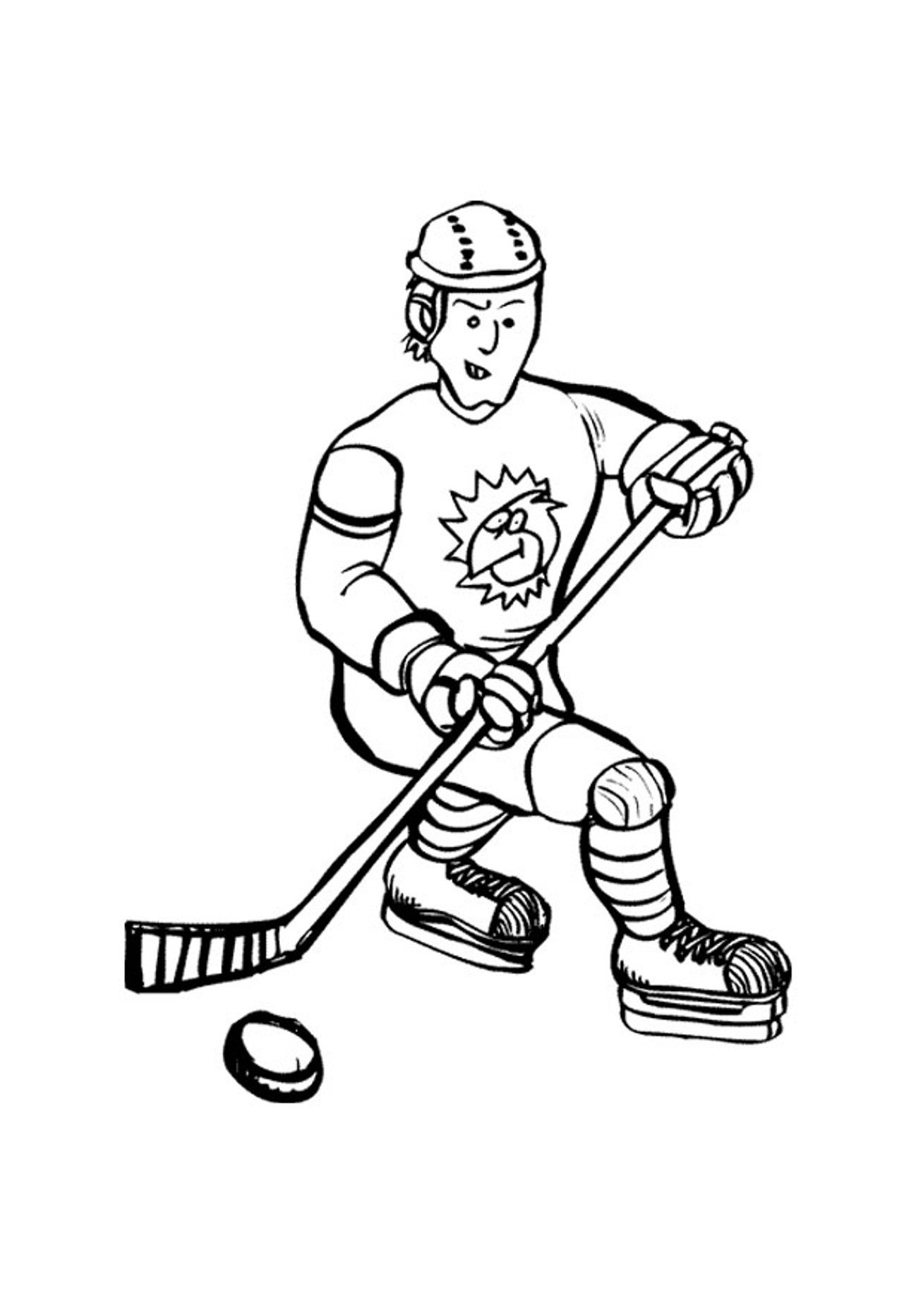 1308x1846 Hockey Coloring Pages Online Free Printable Hockey Coloring Pages