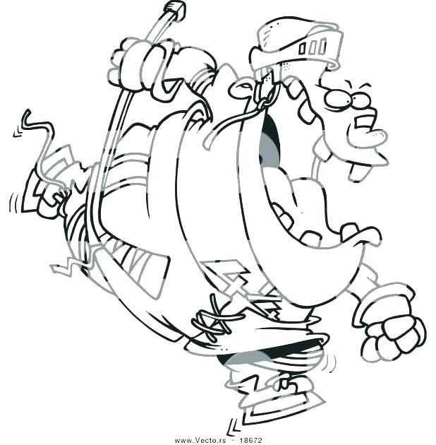 618x630 Hockey Goalie Coloring Pages Hockey Coloring Pages Hockey Coloring