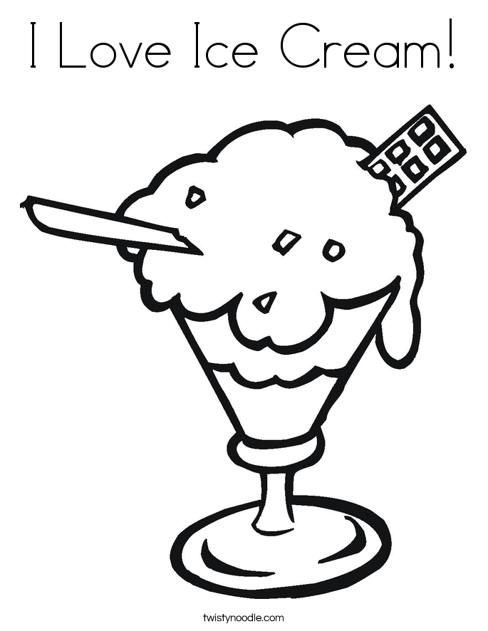 685x886 Ice Cream Coloring Pages