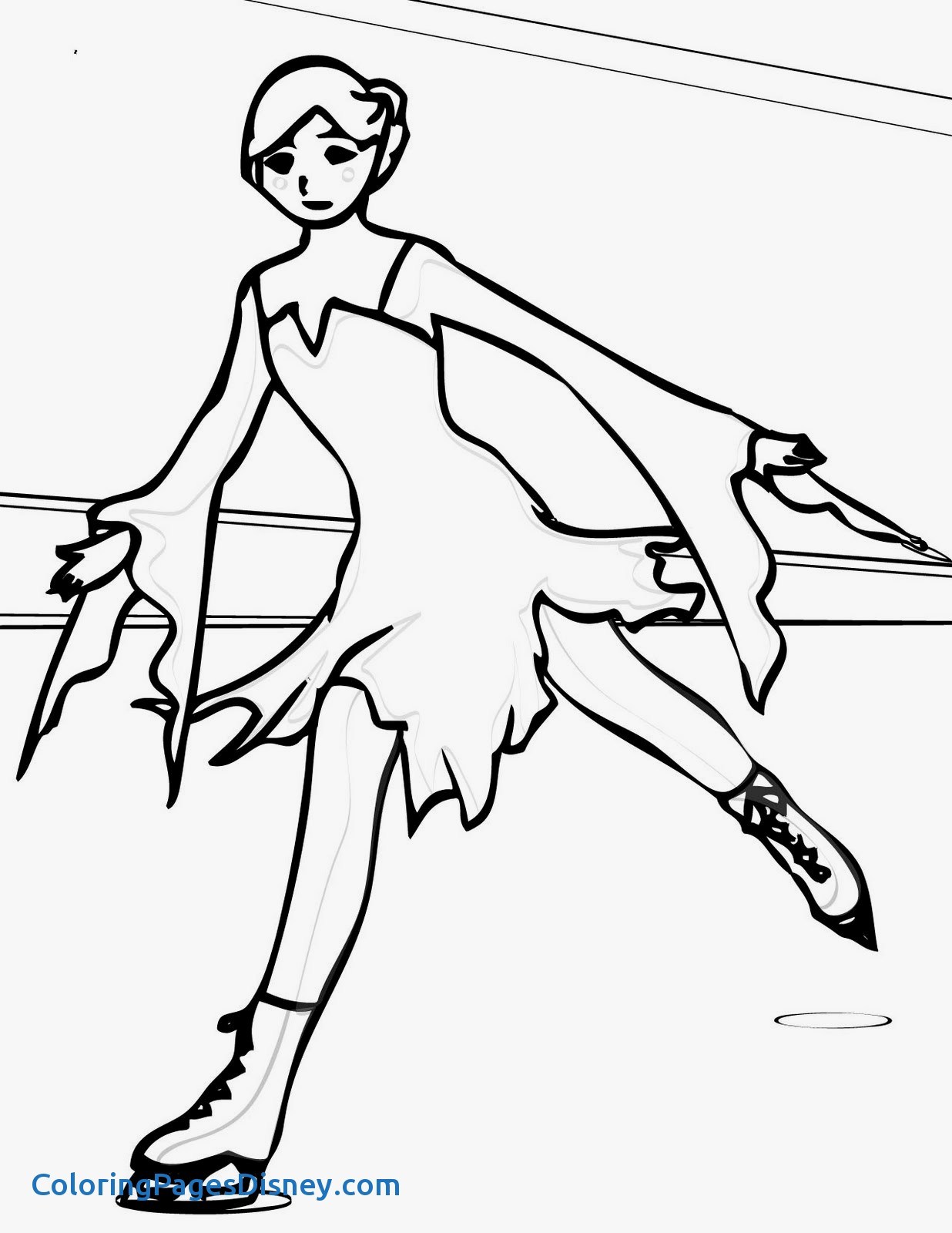 1236x1600 Ice Skating Coloring Pages Elegant Printable Coloring Page