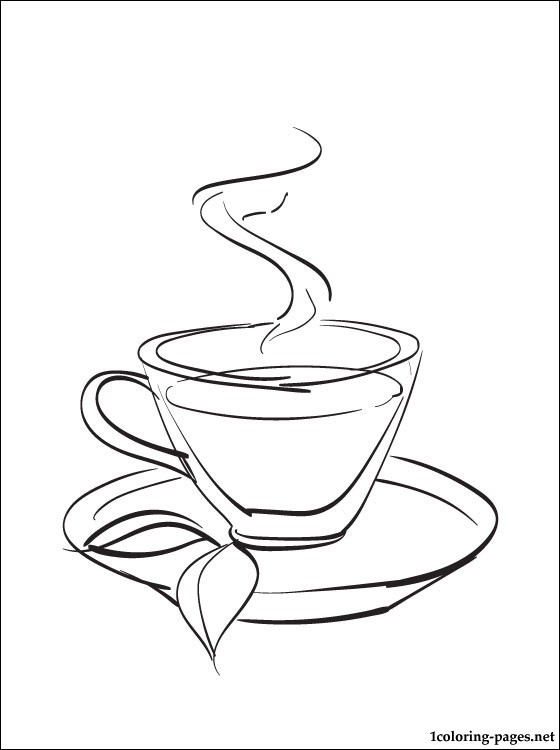 560x750 Iced Tea Coloring Page Click On The Coloring Page Or, Tea Coloring
