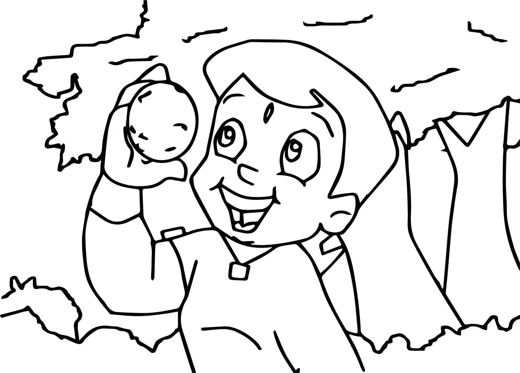 1755x1259 Making Friends Coloring Pages