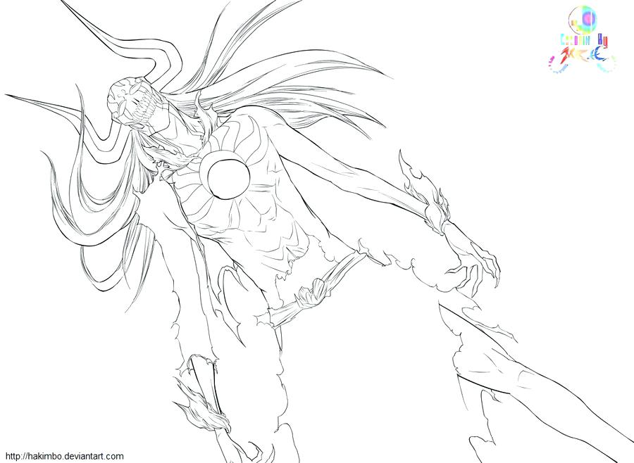 900x658 Ichigo Coloring Pages Browsing Folding On Hollow Ichigo Coloring