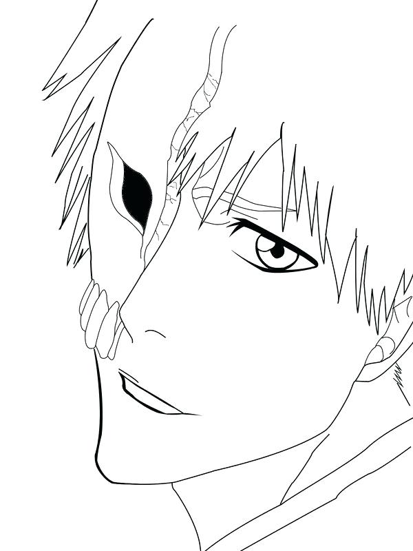 600x800 Ichigo Coloring Pages Bleach Coloring Pages Ichigo Kurosaki
