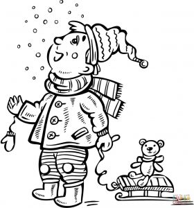 280x300 Icicles Coloring Page Print And Download