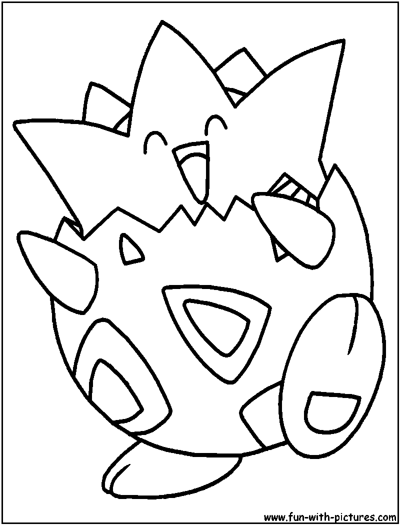 800x1050 Coloring Page And Togepi Pages