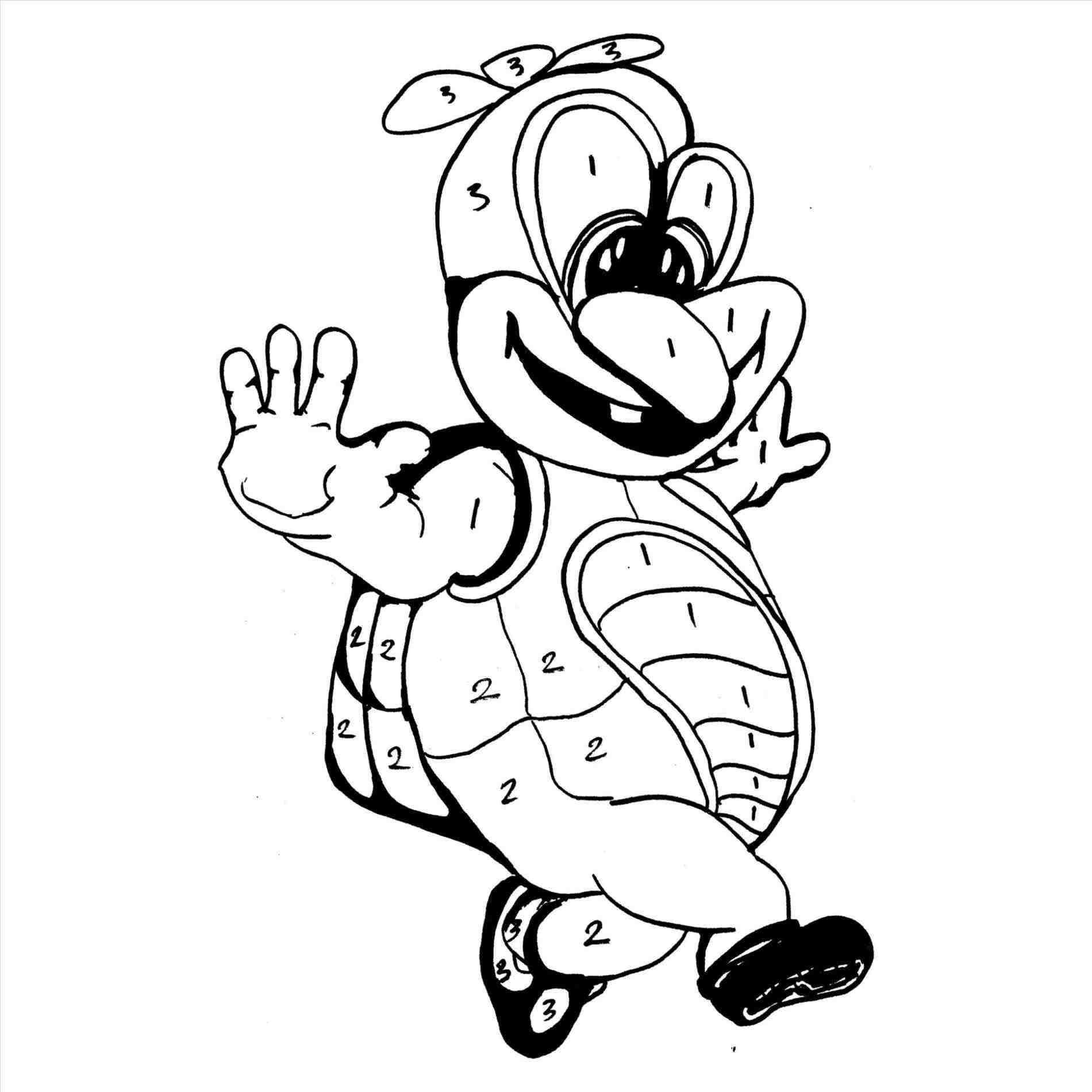 The best free Koopa coloring page images. Download from 150 free