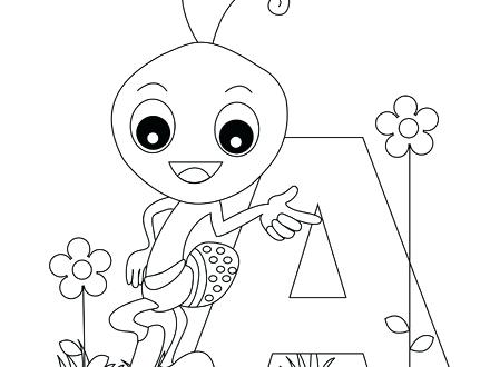440x330 Illuminated Letters Coloring Pages And Free Printable Alphabet