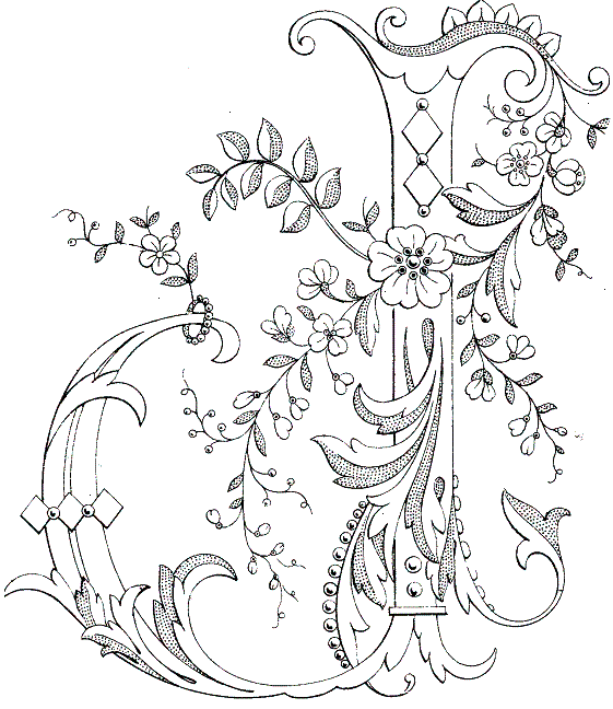 561x648 Lettres Et Alphabets Embroidery