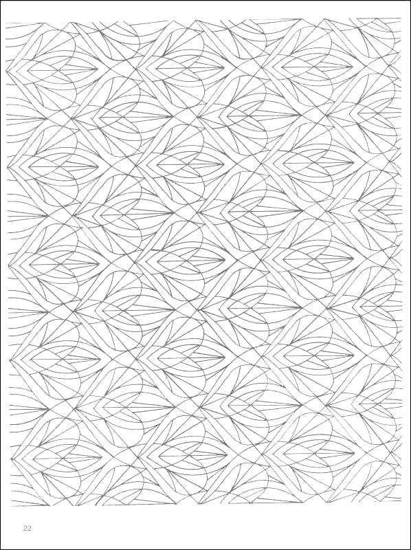 598x800 Coloring Pages Optical Illusions