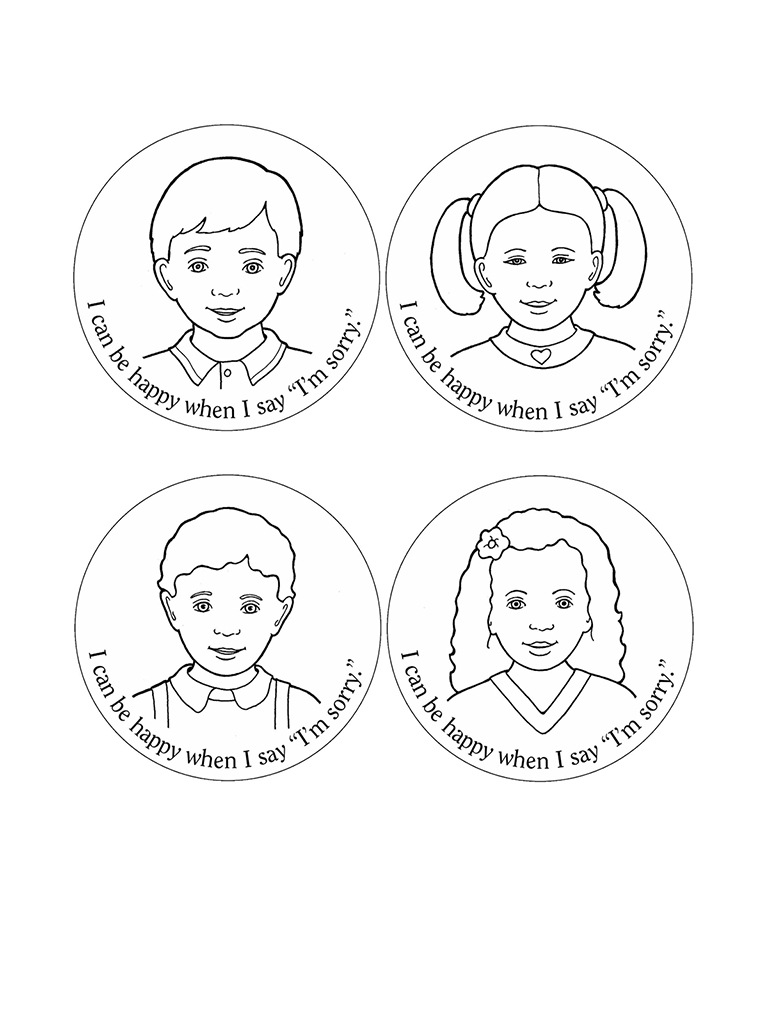 768x1024 Nursery Manual Page I Will Say I'm Sorry